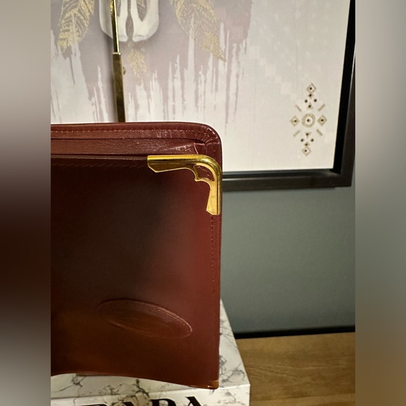 Cartier Embossed Leather Clutch - Picture 8 of 10